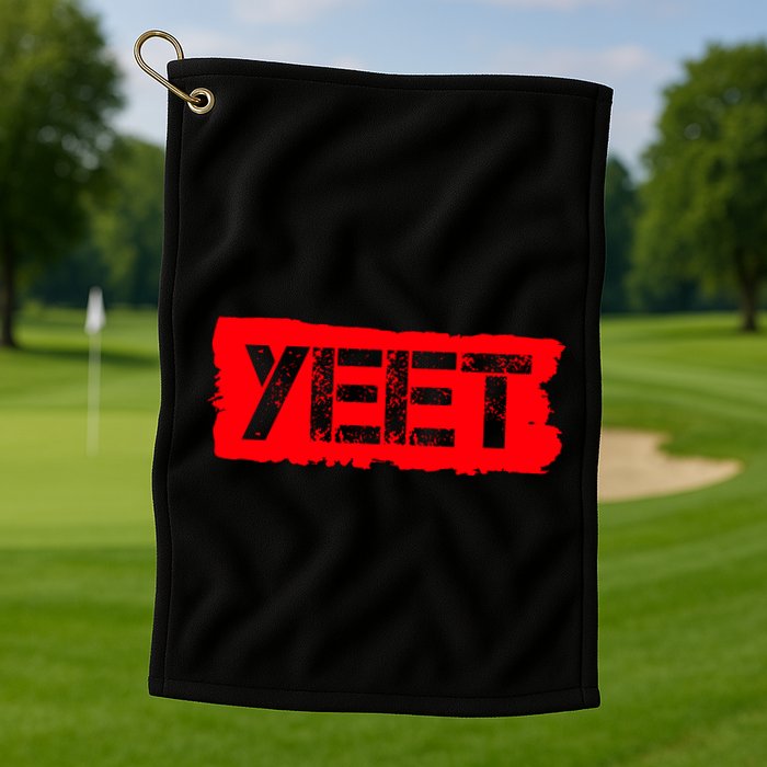 Yeet Meme Army Stamp Style Golf Towel