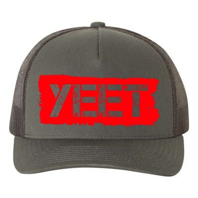 Yeet Meme Army Stamp Style Yupoong Adult 5-Panel Trucker Hat