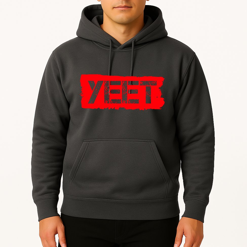 Yeet Meme Army Stamp Style Hoodie
