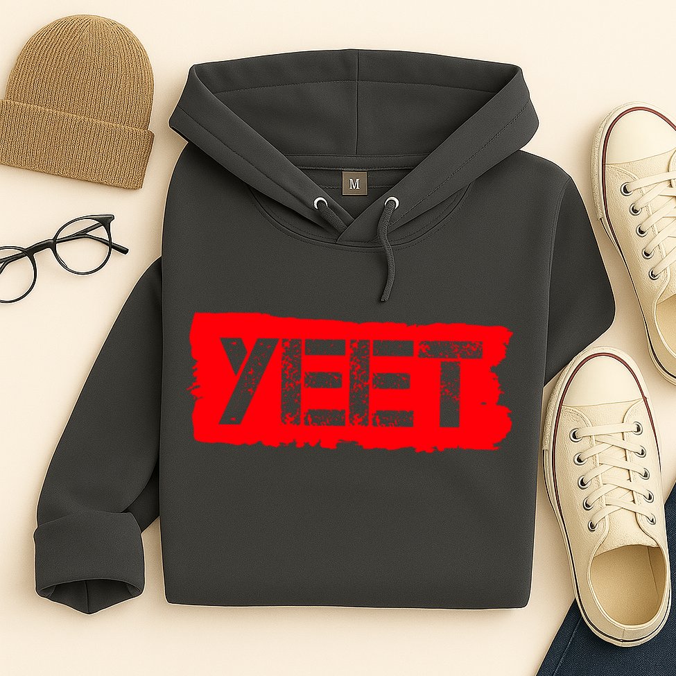 Yeet Meme Army Stamp Style Hoodie