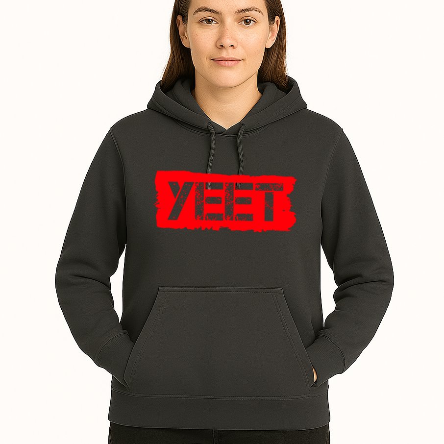 Yeet Meme Army Stamp Style Hoodie