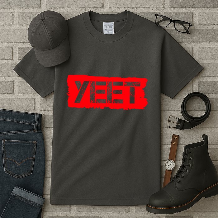 Yeet Meme Army Stamp Style Tall T-Shirt