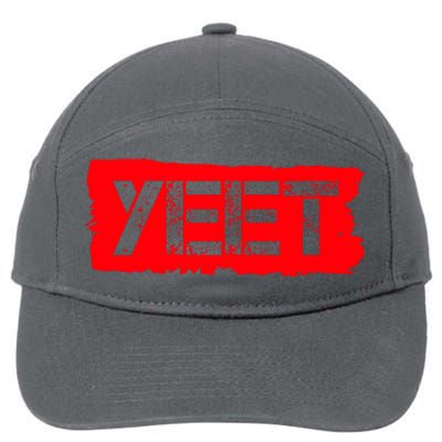 Yeet Meme Army Stamp Style 7-Panel Snapback Hat