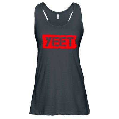 Yeet Meme Army Stamp Style Ladies Essential Flowy Tank