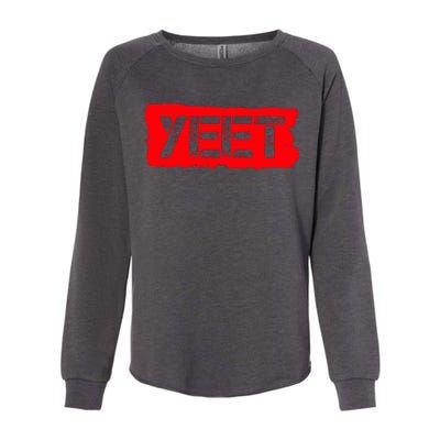 Yeet Meme Army Stamp Style Womens California Wash Sweatshirt