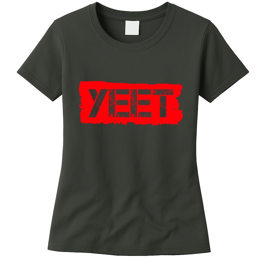 Yeet Meme Army Stamp Style Womens T-Shirt