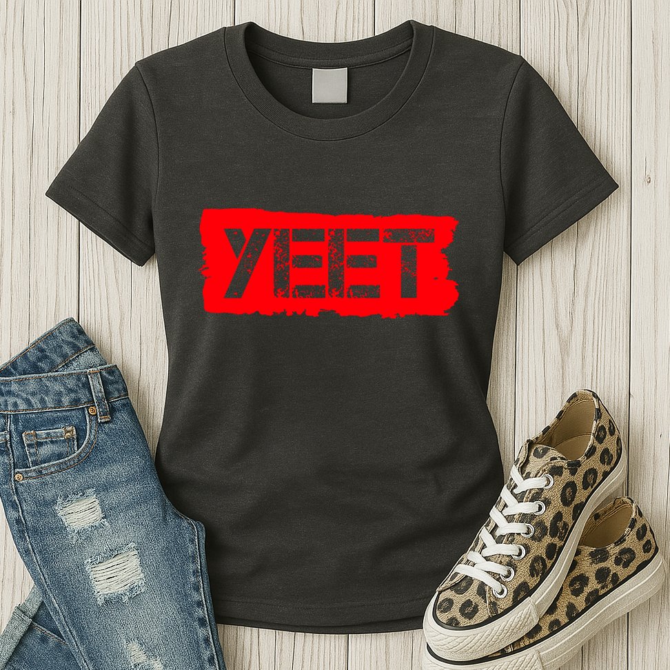 Yeet Meme Army Stamp Style Womens T-Shirt
