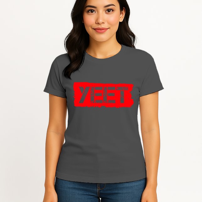 Yeet Meme Army Stamp Style Womens T-Shirt
