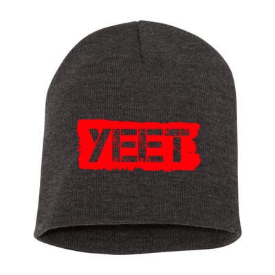 Yeet Meme Army Stamp Style Short Acrylic Beanie