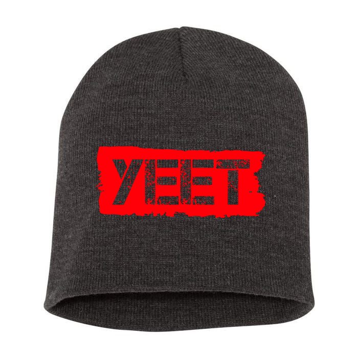 Yeet Meme Army Stamp Style Short Acrylic Beanie