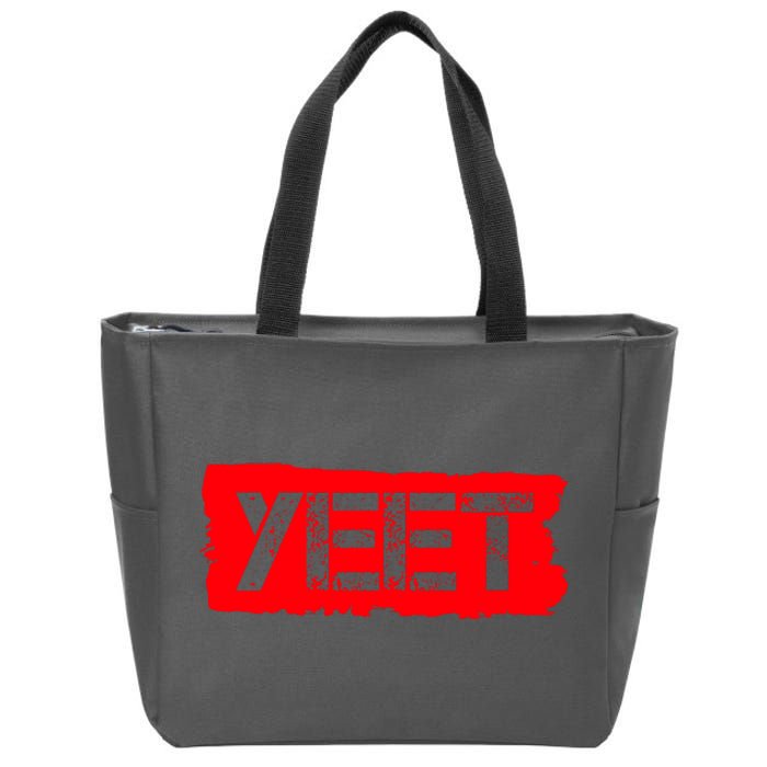 Yeet Meme Army Stamp Style Zip Tote Bag