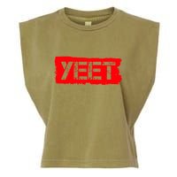 Yeet Meme Army Stamp Style Garment-Dyed Women's Muscle Tee