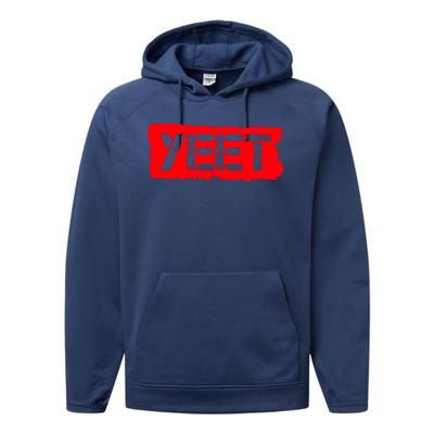 Yeet Meme Army Stamp Style Performance Fleece Hoodie