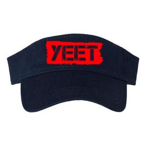 Yeet Meme Army Stamp Style Valucap Bio-Washed Visor