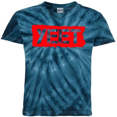 Yeet Meme Army Stamp Style Kids Tie-Dye T-Shirt