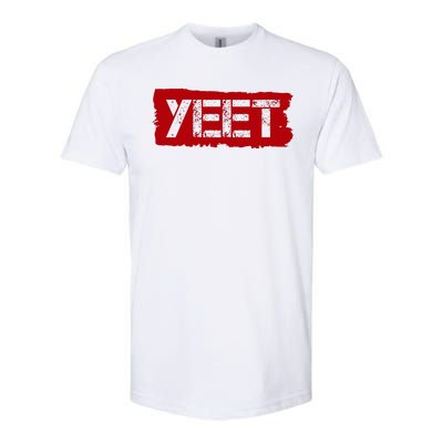 Yeet Meme Army Stamp Style Softstyle® CVC T-Shirt