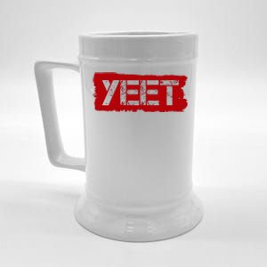 Yeet Meme Army Stamp Style Beer Stein