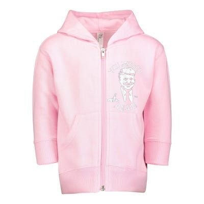 You Missed Again You Missed Toddler Zip Fleece Hoodie