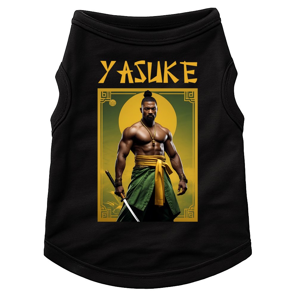 Yasuke Martial Arts Black Samurai Doggie Tank
