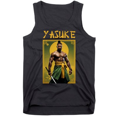 Yasuke Martial Arts Black Samurai Tank Top