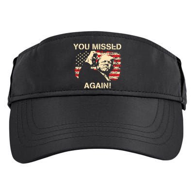 You Missed Again You Missed Adult Drive Performance Visor