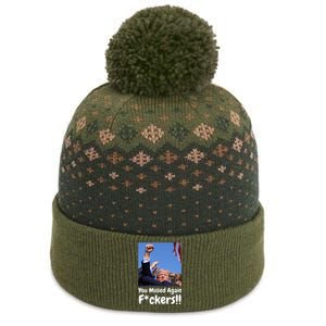 You Missed Again Fvckers You Missed The Baniff Cuffed Pom Beanie