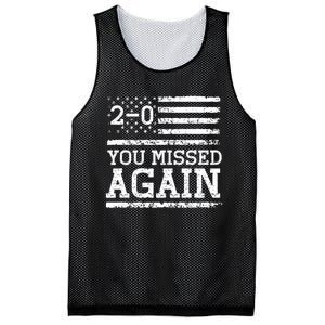 You Missed Again American Flag You Missed 2 0 Mesh Reversible Basketball Jersey Tank