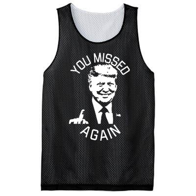 You Missed Again You Missed Mesh Reversible Basketball Jersey Tank