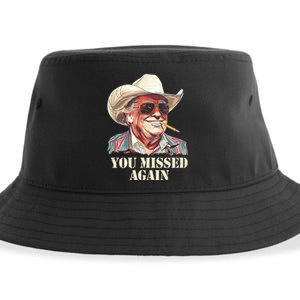 You Missed Again Trump Sustainable Bucket Hat