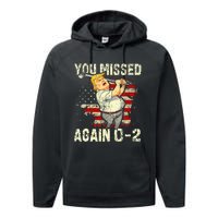 You Missed Again You Missed Performance Fleece Hoodie