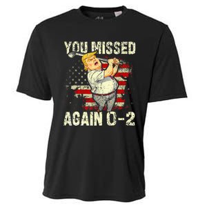 You Missed Again You Missed Cooling Performance Crew T-Shirt