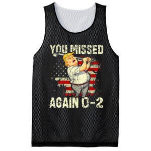 You Missed Again You Missed Mesh Reversible Basketball Jersey Tank