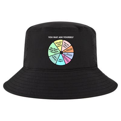 You May Ask Yourself Classic 80S Pop Music Retro Pie Chart Cool Comfort Performance Bucket Hat