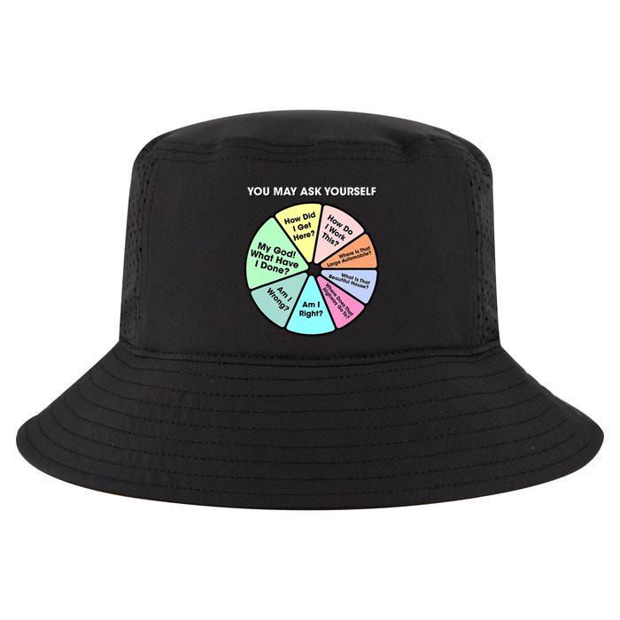 You May Ask Yourself Classic 80S Pop Music Retro Pie Chart Cool Comfort Performance Bucket Hat