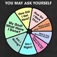 You May Ask Yourself Classic 80S Pop Music Retro Pie Chart Cool Comfort Performance Bucket Hat