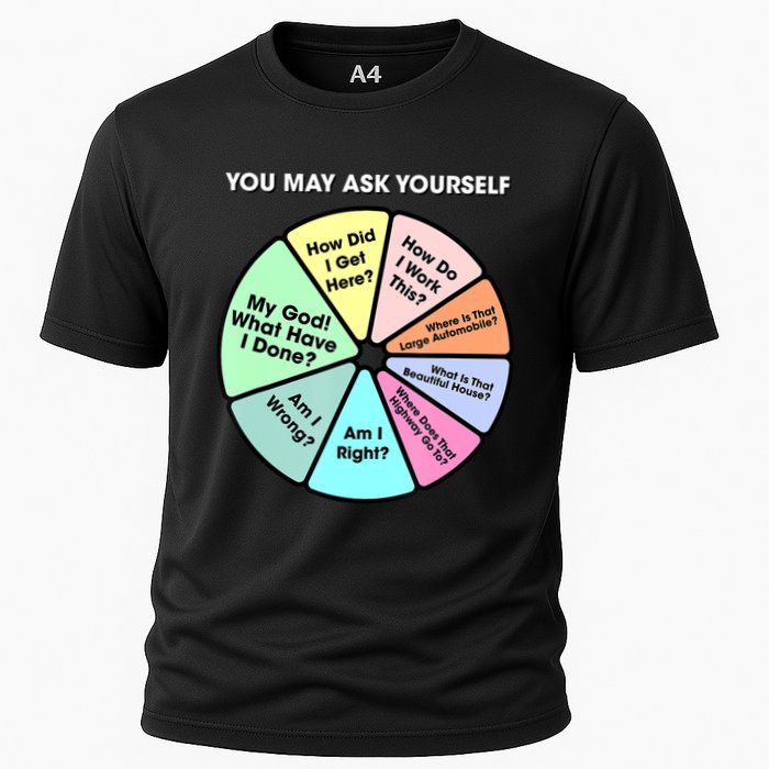 You May Ask Yourself Classic 80S Pop Music Retro Pie Chart Performance Shirt