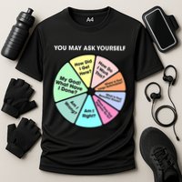 You May Ask Yourself Classic 80S Pop Music Retro Pie Chart Performance Shirt
