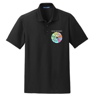 You May Ask Yourself Classic 80S Pop Music Retro Pie Chart Dry Zone Grid Polo