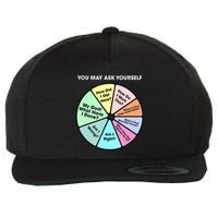 You May Ask Yourself Classic 80S Pop Music Retro Pie Chart Wool Snapback Cap