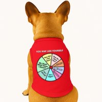You May Ask Yourself Classic 80S Pop Music Retro Pie Chart Doggie Tank