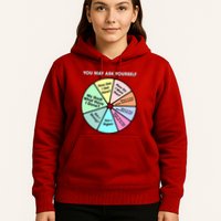You May Ask Yourself Classic 80S Pop Music Retro Pie Chart Hoodie