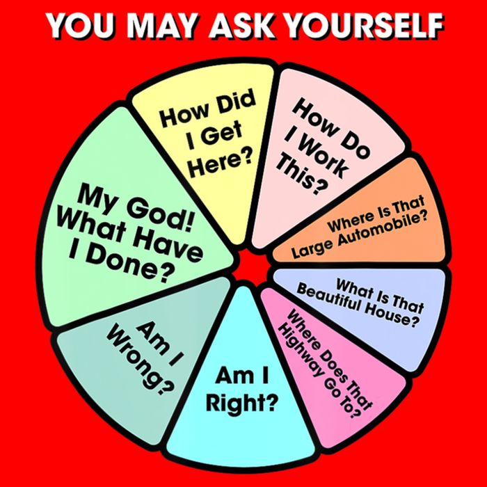 You May Ask Yourself Classic 80S Pop Music Retro Pie Chart 16 in Basic Backpack