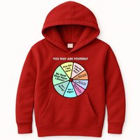 You May Ask Yourself Classic 80S Pop Music Retro Pie Chart Kids Hoodie