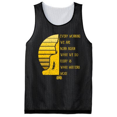 Yoga Meditation Buddha Gift Yoga Teacher Mesh Reversible Basketball Jersey Tank