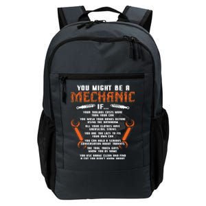 You Might Be A Mechanic If Cool Gift Auto Mechanics Cool Gift Car Repair Cool Gi Daily Commute Backpack