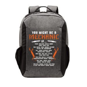 You Might Be A Mechanic If Cool Gift Auto Mechanics Cool Gift Car Repair Cool Gi Vector Backpack