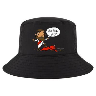 You Mad Bro Funny Jesus Cool Comfort Performance Bucket Hat