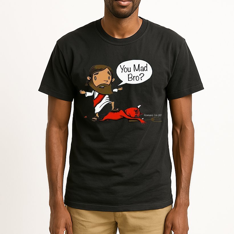 You Mad Bro Funny Jesus Tall T-Shirt