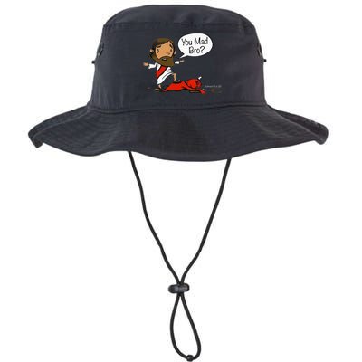 You Mad Bro Funny Jesus Bucket Hat