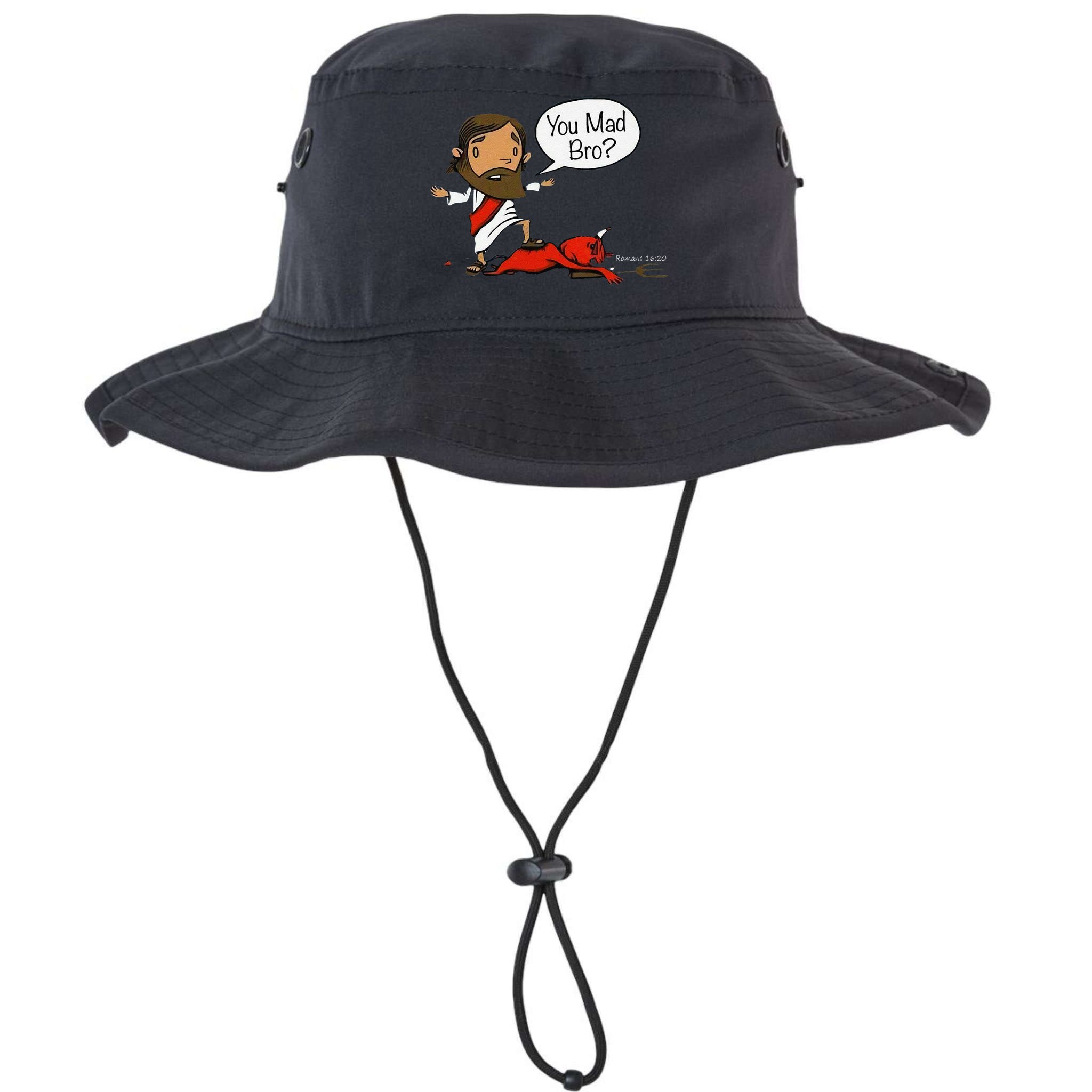You Mad Bro Funny Jesus Bucket Hat